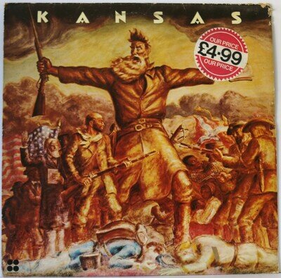 KANSAS "KANSAS" LP RECORD (KIRSHNER)