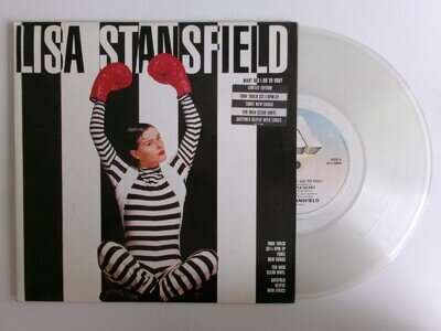 LISA STANSFIELD WHAT I DO TO YOU ? ARISTA 613 169 DOWNTEMPO GATEFOLD CLEAR VINYL