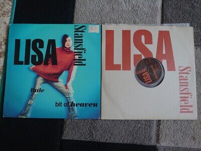 LISA STANSFIELD - Little Bit Of Heaven. So Natural 12" vinyl record singles x2