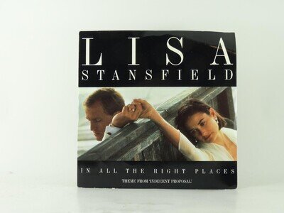 LISA STANSFIELD ALL THE RIGHT PLACES (9) 2 Track 7" Single including Picture Sle