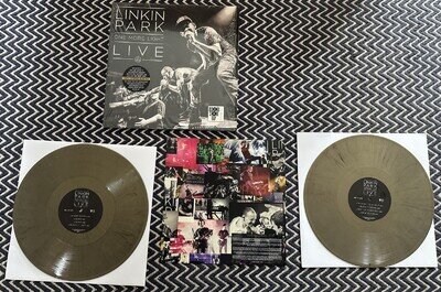 Linkin Park–One More Light Live-Gold/Black RSD2018 RARE VINYL