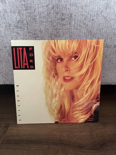 LITA FORD - STILETTO - 12” VINYL LP