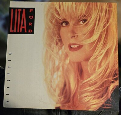 Lita Ford Stiletto Vinyl Album 1st Press