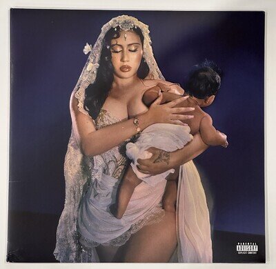 Kali Uchis Sincerely Iridescent Galaxy Vinyl Record With Signed Note