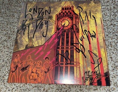 Smashing Pumpkins Signed London By Day Yellow Vinyl Madame ZuZu Only One In UK