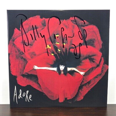 The Smashing Pumpkins BILLY CORGAN Adore LE 2000 2LP SIGNED Gray Marble Vinyl