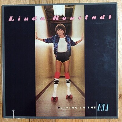 Linda Ronstadt - Living In The USA - Vinyl Album 1978 Asylum Records GE155-A