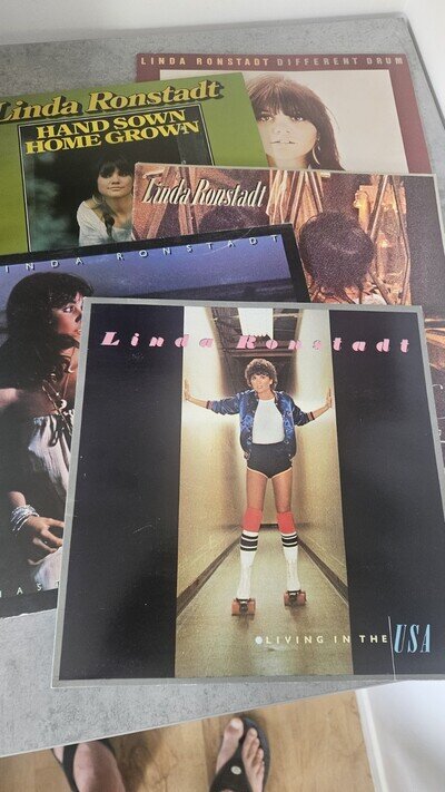 Linda Ronstadt: 5 Vinyl LPs/Records in excellent condition