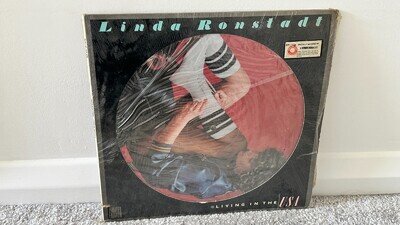 LINDA RONSTADT - Living In The USA - US PICTURE DISC LP (1978) DP 401 EX *L@@K*
