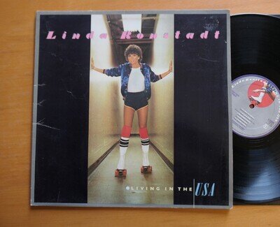 Linda Ronstadt Living In The USA 1978 Gatefold Vinyl K53085