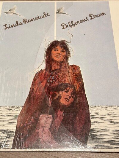 Linda Ronstadt Different Drum 1974 Capitol ST-511269 LP (Open Seal) (EX/EX)