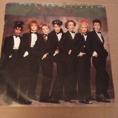The Belle Stars - Sign Of The Times / Madness.. Stiff Records 1982 EX/VG (1)