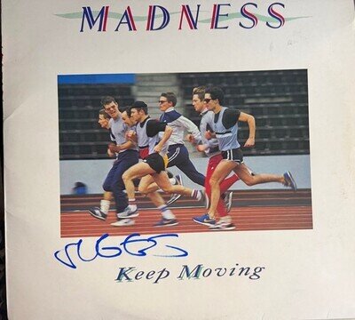 Madness KEEP MOVING VINYL LP SIGNED INPERSON SEE PRROF