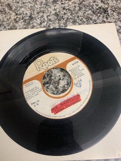 Linval Thompson Aint No Sunshine 7 Vinyl Single Record