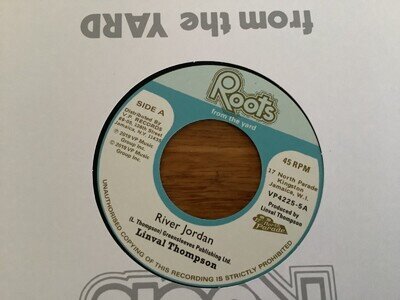 Linval Thompson , River Jordan , 7" Roots From Yard