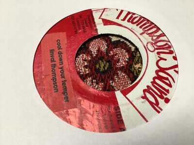 Linval Thompson , Cool,Down Your Temper ,7”Thompson.