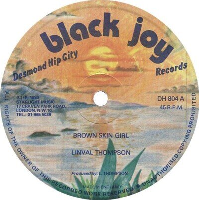 Linval Thompson - Brown Skin Girl (12") (Very Good Plus (VG+))