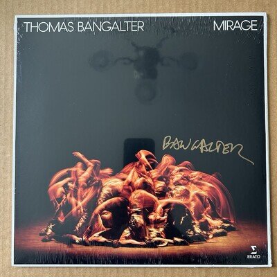 THOMAS BANGALTER Mirage Ballet For 16 Dancers SIGNED Autographed Vinyl Record