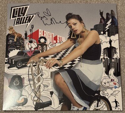 Lily Allen Alright Still SIGNED 2026 Clear Album Vinyl Record 12’’ West End Girl