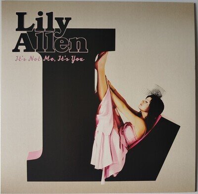 LILY ALLEN " IT'S NOT ME, IT'S YOU " SEALED UK LP CRYSTAL CLEAR VINYL CLASSIC