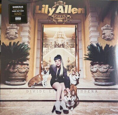 LILY ALLEN " SHEEZUS " SEALED UK LP ** CRYSTAL CLEAR VINYL ** CLASSIC **