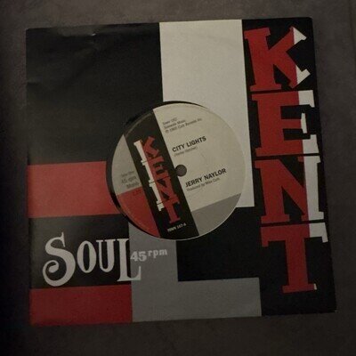 Jerry Naylor/ Johnny Praye – City Lights - Original UK Kent 7" -TOWN 167