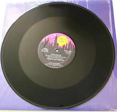 CONWAY & TEMPLE - VINYL 12" - LOVE LIGHTS - OLD TOWN RECORDS - US IMPORT - 1982
