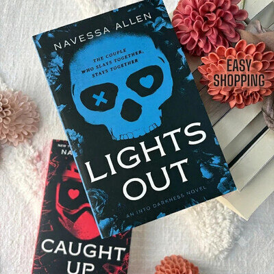 Caught Up & Lights Out by Navessa Allen 2 book set Paperback English Free ship