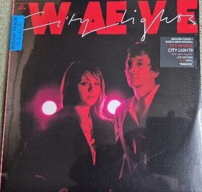 THE WAEVE - CITY LIGHTS. 2024 LTD EDITION RED VINYL 2 x LP NEW GRAHAM COXON BLUR