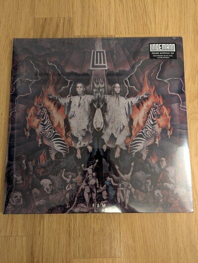 Lindemann – F & M Deluxe 2LP Gatefold – Mint – Sealed – Photobook – Heavyweight