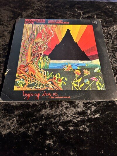 Mountain Live Featuring Leslie West & Felix Papalardi the Road Goes Ever On LP