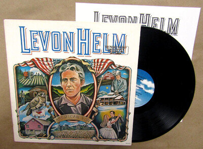 LEVON HELM-AMERICAN SON,PROMO/DEMO,MCA-5120,THE BAND.VINYL ALBUM LP