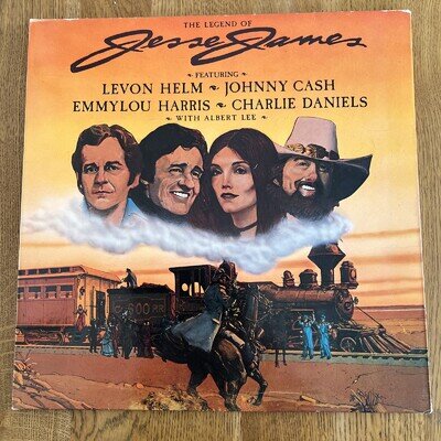 THE LEGEND OF JESSE JAMES 1980 UK 1st VINYL LP AMLK 63718 A1/B1 VG++