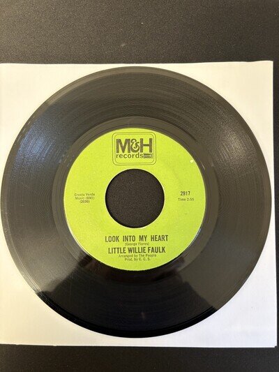 Little Willie Faulk - Rare Riverside California 60s Soul 45 (Clips Included)