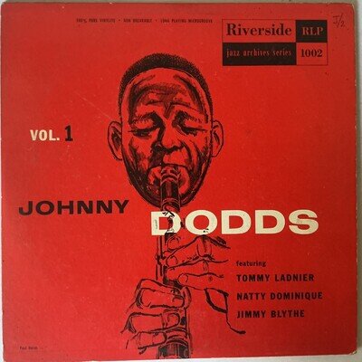 JOHNNY DODDS 10” RECORD ‘VOLUME ONE’ (RIVERSIDE)