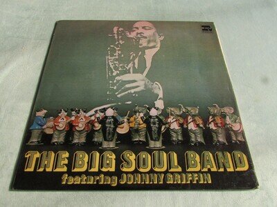 Johnny Griffin Orchestra ' The Big Soul Band ' Vinyl Album Riverside Records.