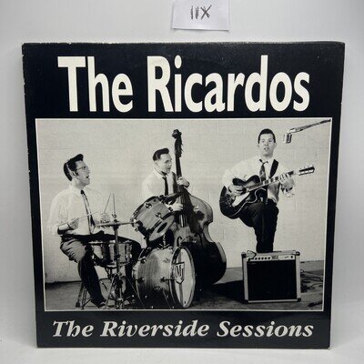 The Ricardos - The Riverside Sessions 10” Rockabilly Record Vg+/vg+ RAUCLP 020