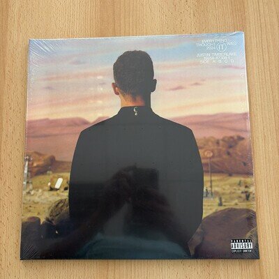 Justin Timberlake - Everything I Thought It Was - Silver & Black Double Vinyl LP