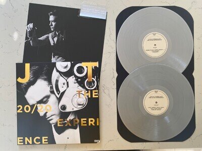 Justin Timberlake - The 20/20 Experience - Silver Vinyl 2xLP - Urban Outfitters