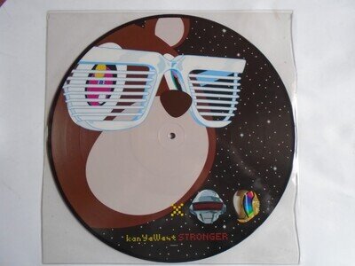 KANYE WEST - "STRONGER" - 12" Vinyl Picture Disc.