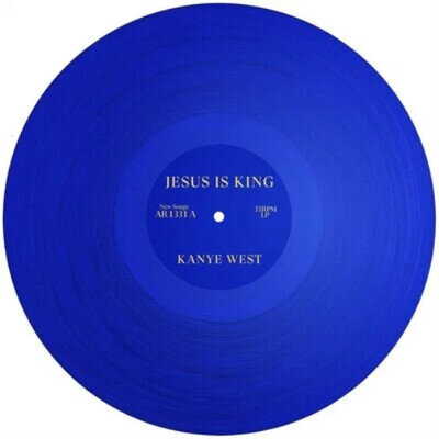 Kanye West - Jesus Is King (Blue Transparent Vinyl) | New & Sealed