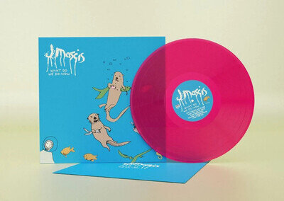 J. Mascis What Do We Do Now Neon Pink Vinyl Signed Print Indies Only Ltd edition