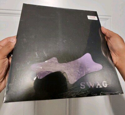 Justin Bieber Swag Vinyl PURPLE Target Exclusive Limited See Details Plastic Rip