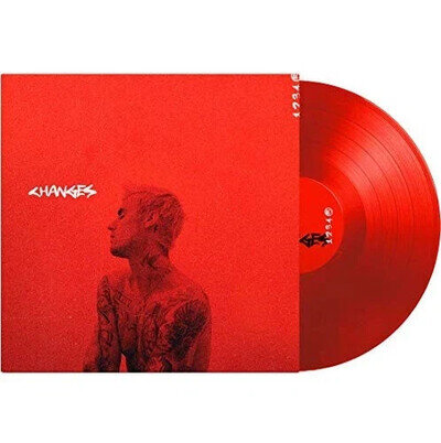 Justin Bieber - Changes. Red Vinyl 2x12" LP Album NEW & SEALED*