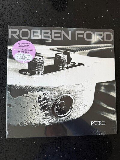 Robben Ford - Pure [New Vinyl LP] Clear Vinyl, VINYL LP - NEW SEALED