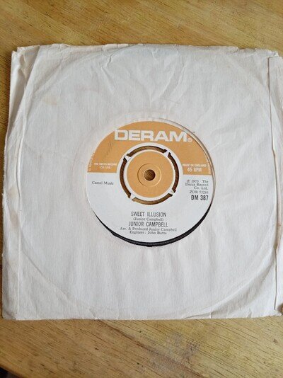 Junior Campbell 7" Single TESTED Deram DM 387 Sweet Illusion