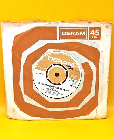 Junior Campbell - (Reach Out An) Help Your Fellow Man 1973 UK 7" Vinyl Single