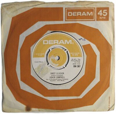 Junior Campbell Sweet Illusion 7" Single (1973) Deram DM 387
