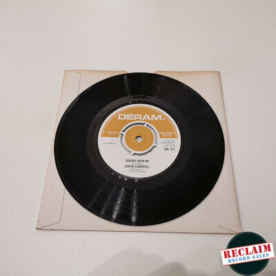 junior campbell hallelujah freedom 7" vinyl record very good condition