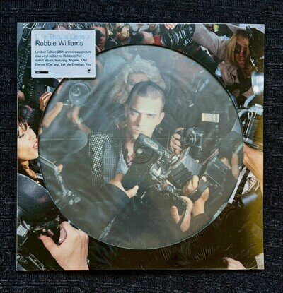 NEW SEALED - ROBBIE WILLIAMS Vinyl LP - LIFE THRU A LENS - Limited Edition